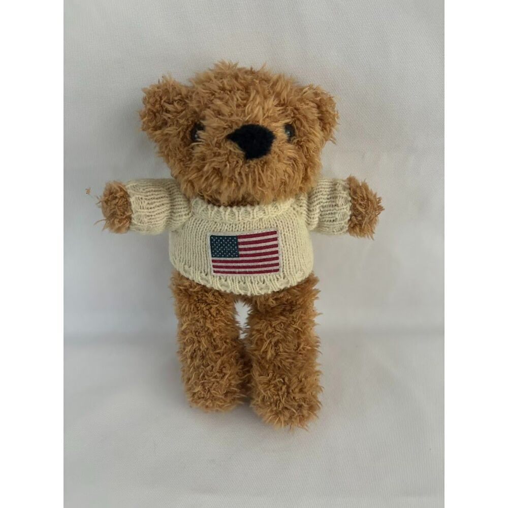 American Flag Stuffed Teddy Bear